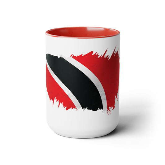 Epic Splashed Trini Flag Mug (15oz)