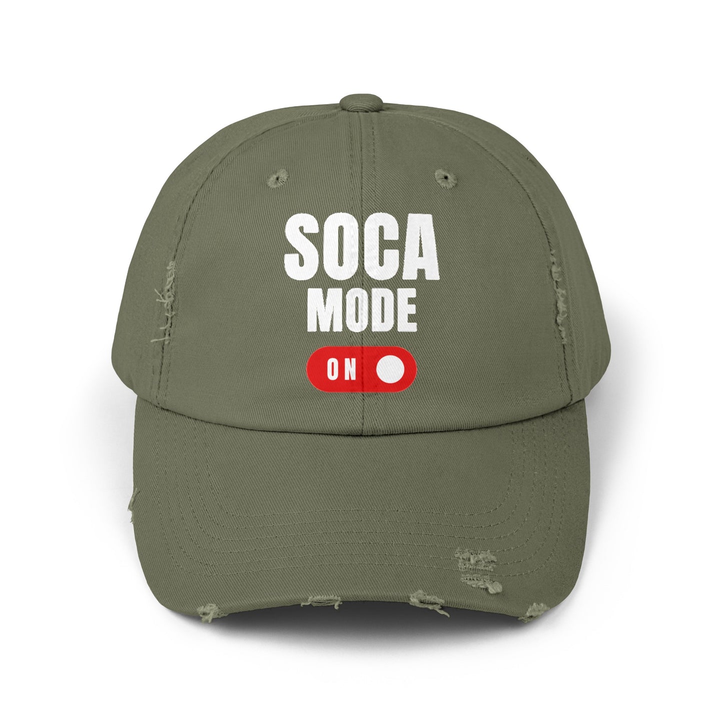 Soca Mode On Distressed Cap