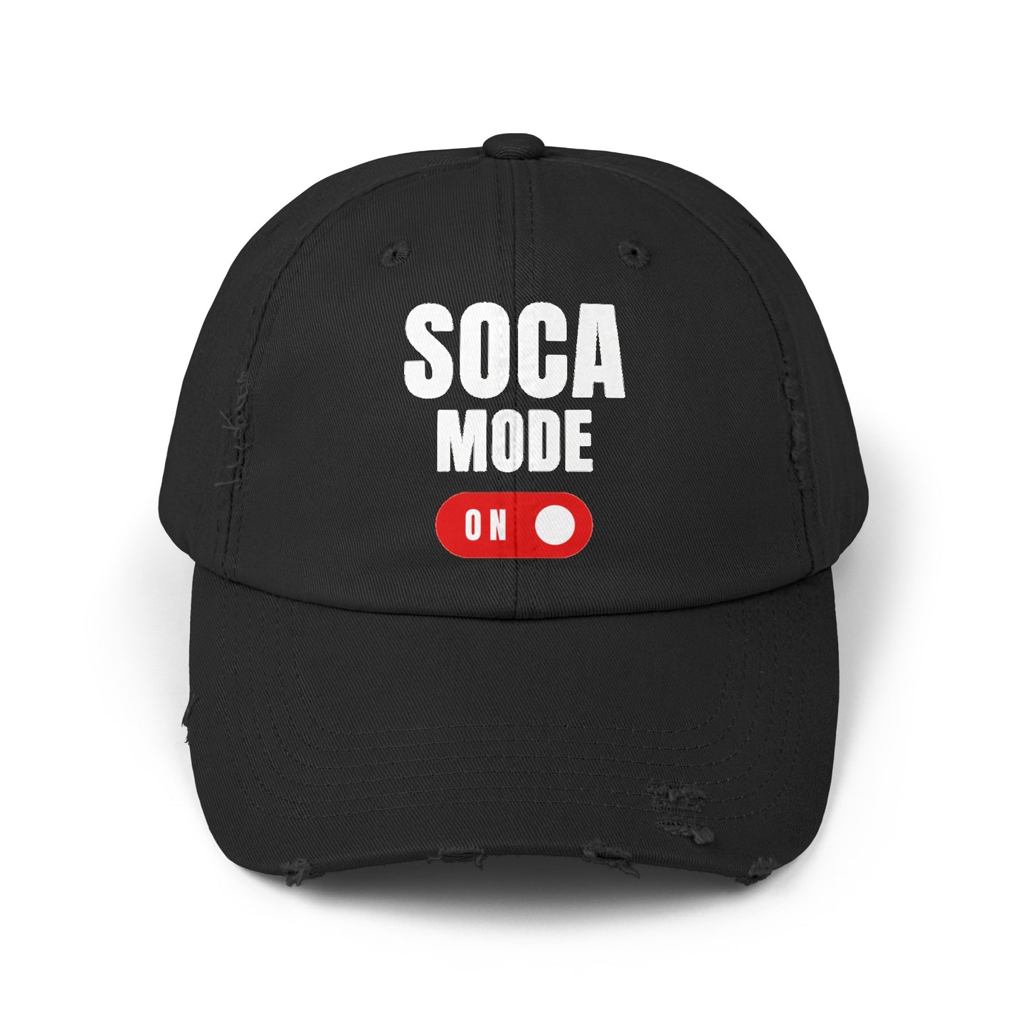 Soca Mode On Distressed Cap