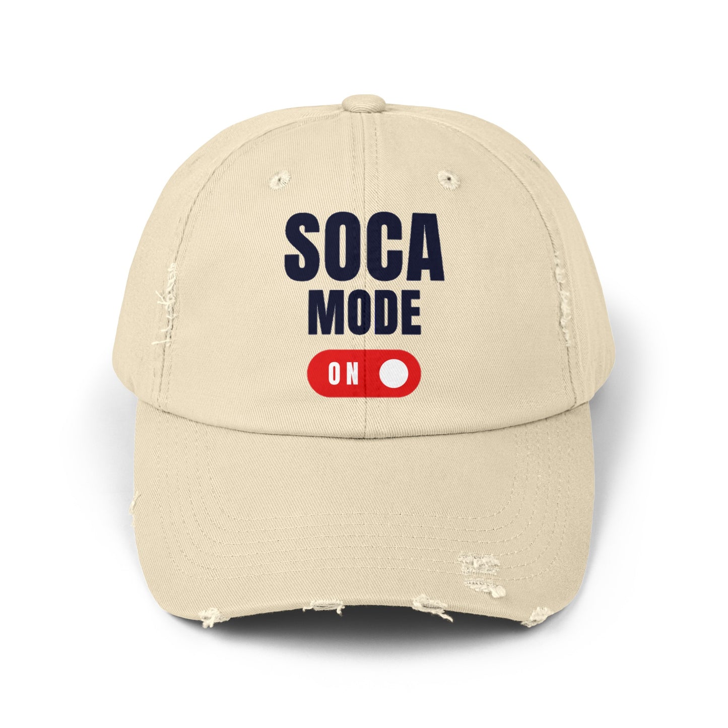 Soca Mode On Distressed Cap