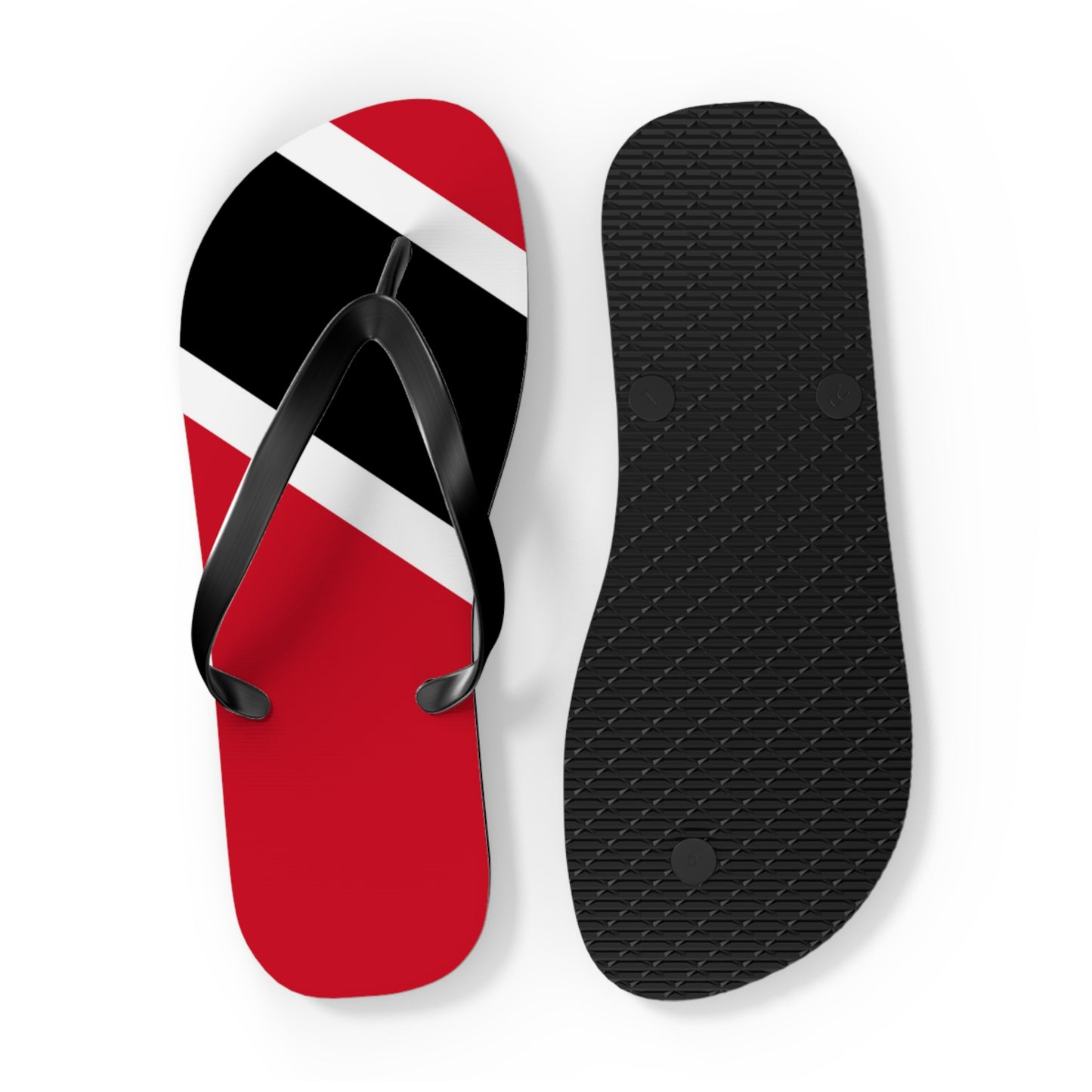 Trini Flag Flip Flops