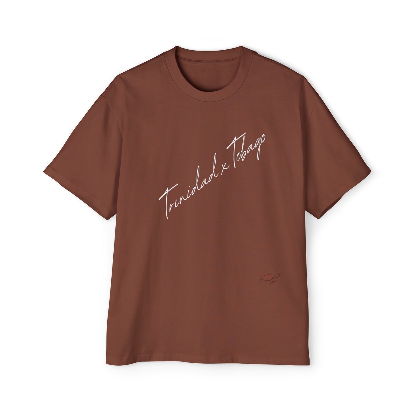 Oversized Trinidad x Tobago Cursive Tee