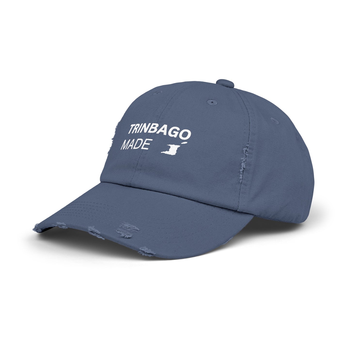 Trinbago Made Distressed Cap
