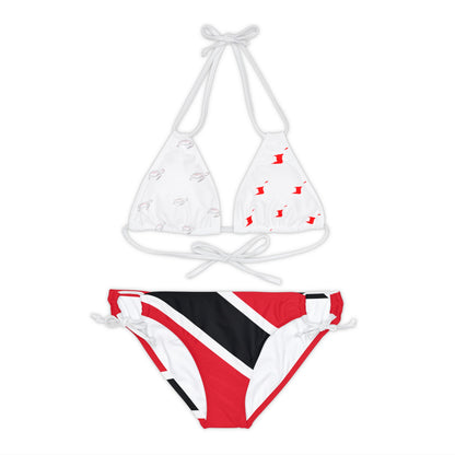 Trini Flag and Logo Bikini Set