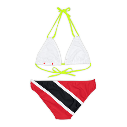 Trini Flag and Logo Bikini Set