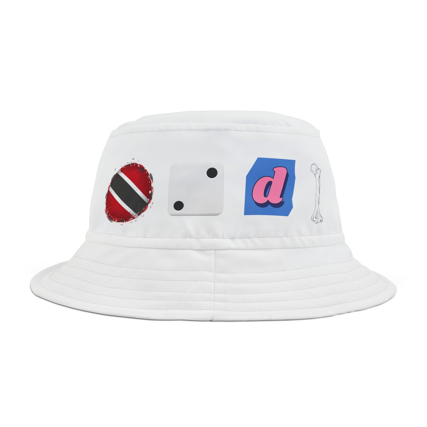 Trini 2 D Bone Bucket Hat