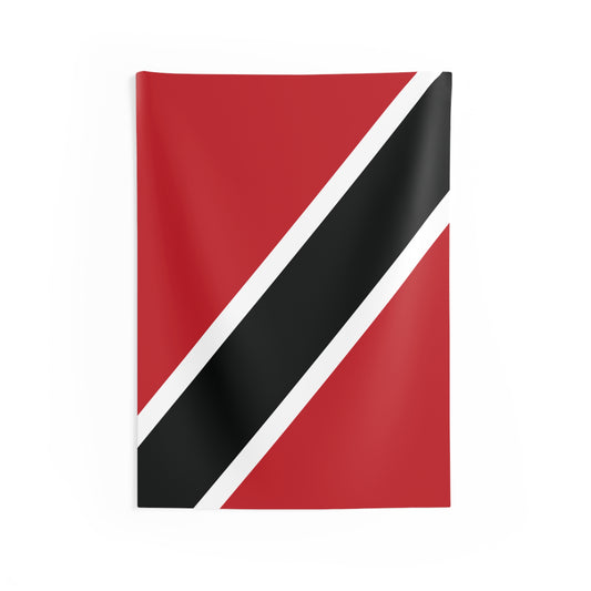 Trini Flag Indoor Wall Tapestries (26" × 36")