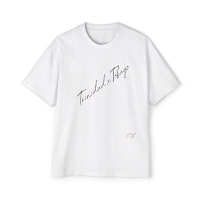 Oversized Trinidad x Tobago Cursive Tee