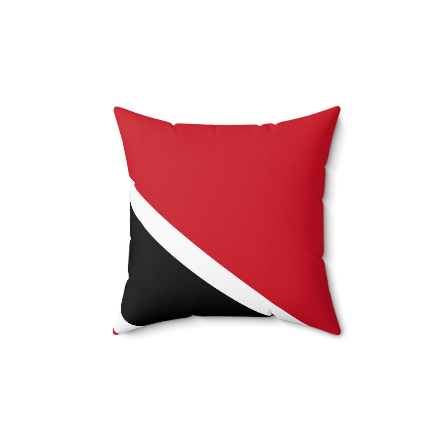 Red White and Black Pillow (14x14)